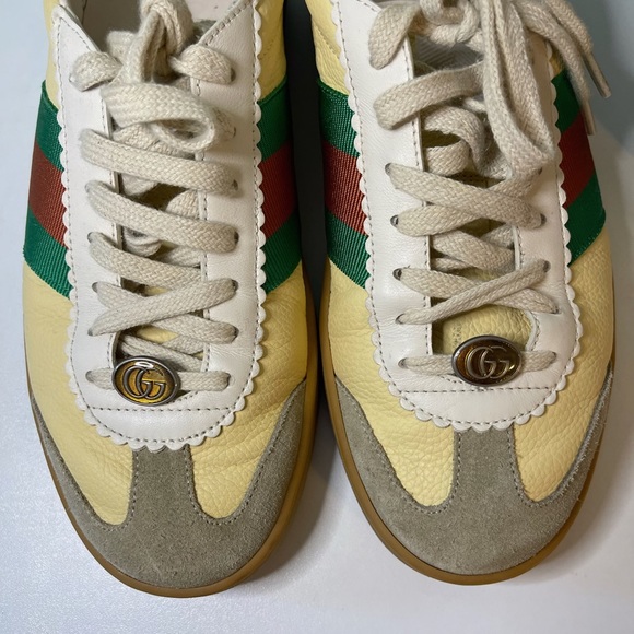 Gucci Webbing Sneakers *worn twice *with box, dust bag and extra laces! - Picture 3 of 7